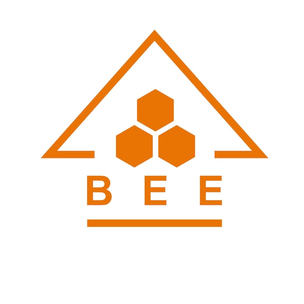 Diseño de logotipo de abeja