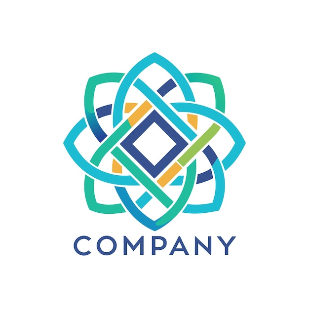 Diseño de logotipo abstracto para cualquier empresa de negocios corporativos