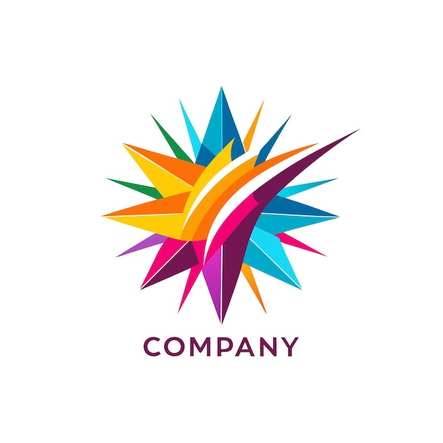 Diseño de logotipo abstracto para cualquier empresa de negocios corporativos