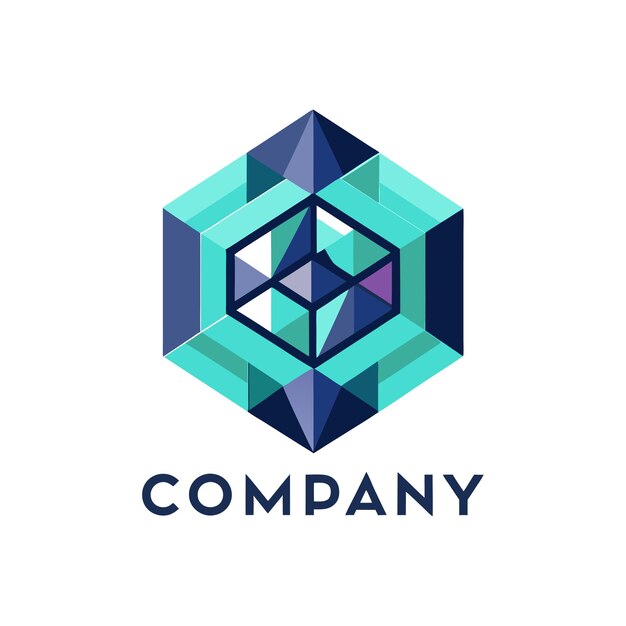 Diseño de logotipo abstracto para cualquier empresa de negocios corporativos