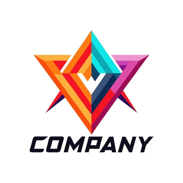 Diseño de logotipo abstracto para cualquier empresa de negocios corporativos