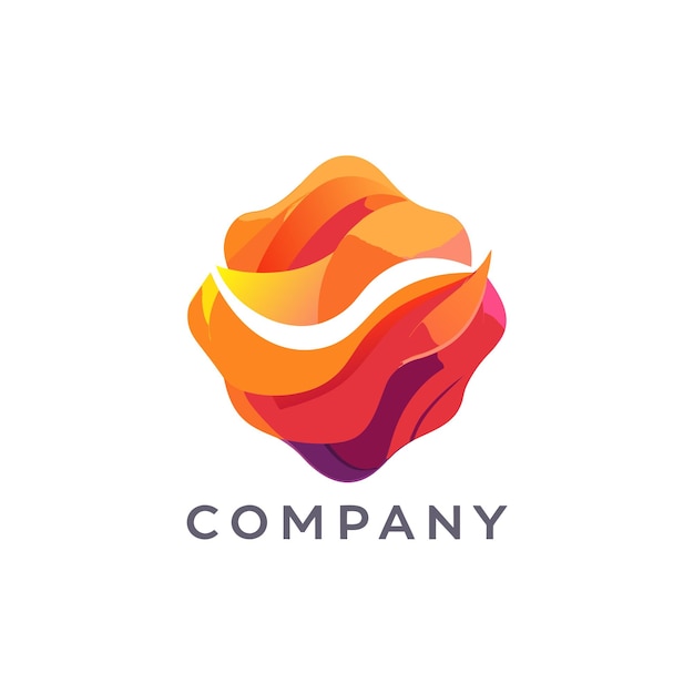 Diseño de logotipo abstracto para cualquier empresa de negocios corporativos