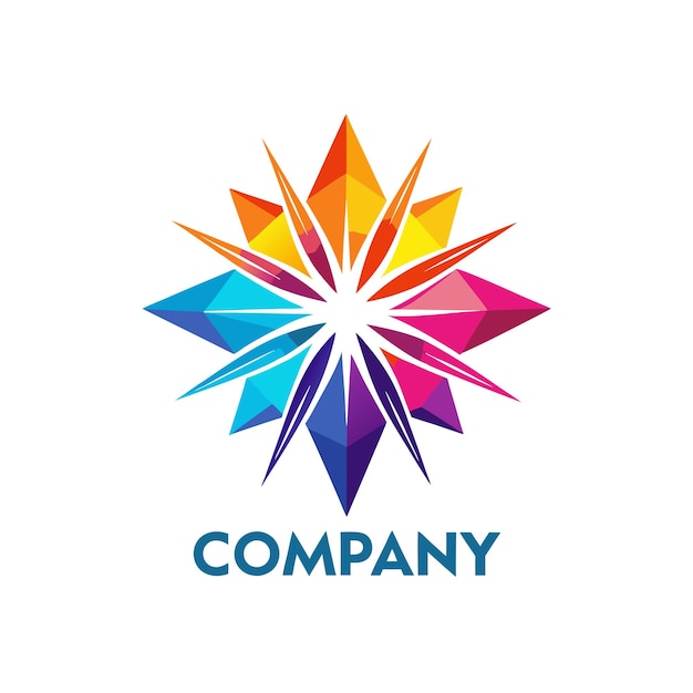 Diseño de logotipo abstracto para cualquier empresa de negocios corporativos