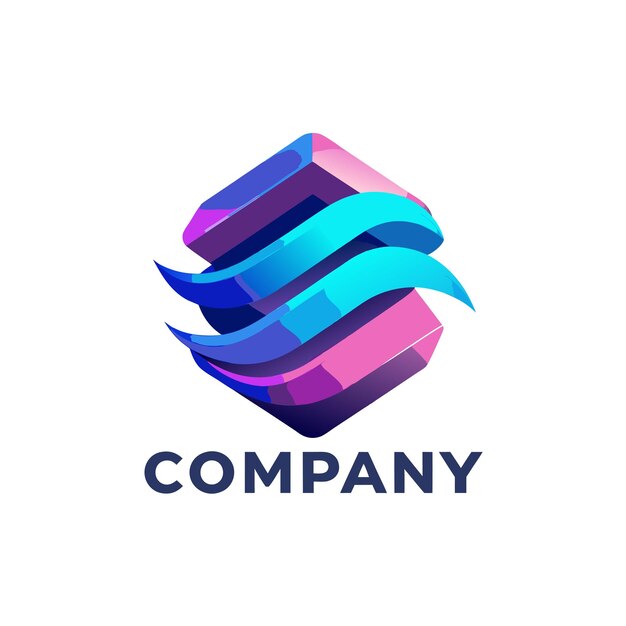 Diseño de logotipo abstracto para cualquier empresa de negocios corporativos