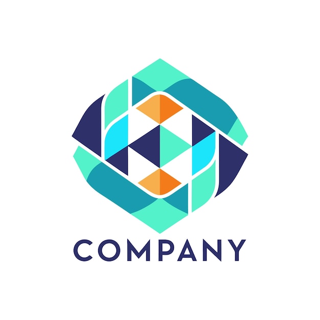Diseño de logotipo abstracto para cualquier empresa de negocios corporativos