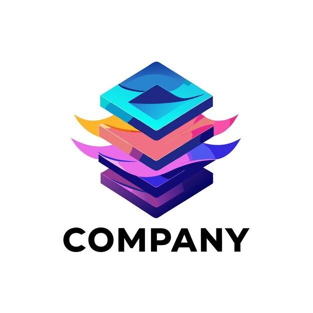 Diseño de logotipo abstracto para cualquier empresa de negocios corporativos