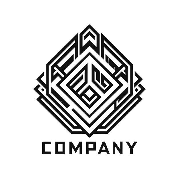Diseño de logotipo abstracto para cualquier empresa de negocios corporativos