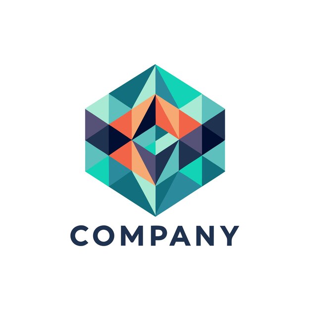 Diseño de logotipo abstracto para cualquier empresa de negocios corporativos
