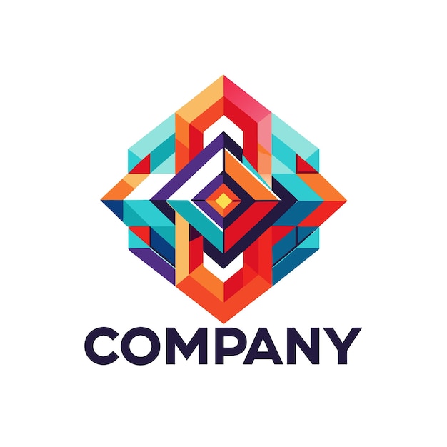 Diseño de logotipo abstracto para cualquier empresa de negocios corporativos