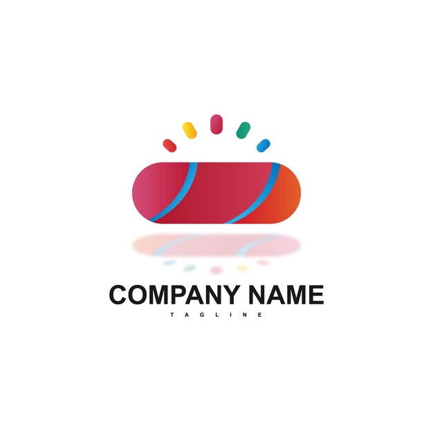 Diseño de logotipo abstracto para cualquier empresa de negocios de marca corporativa