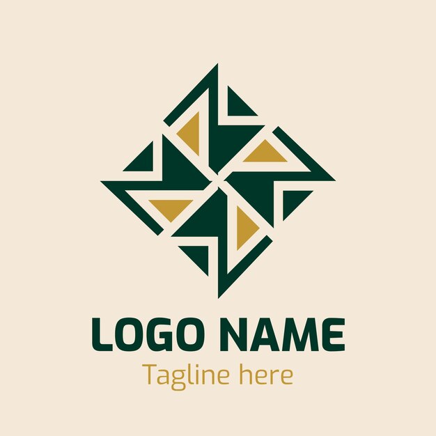 diseño de logotipo abstracto para la empresa