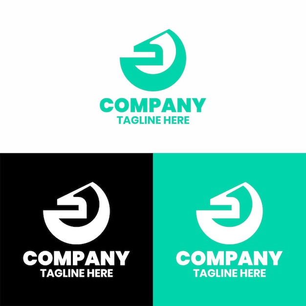Diseño de logotipo abstracto para empresa.