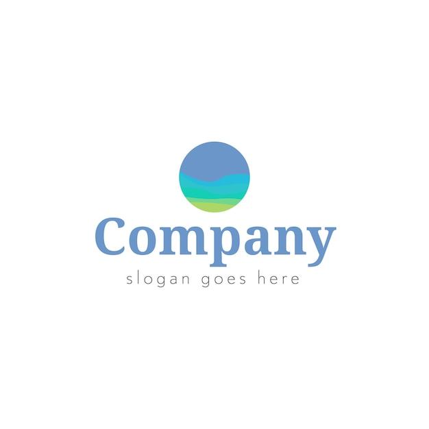 Diseño de logotipo abstracto geométrico