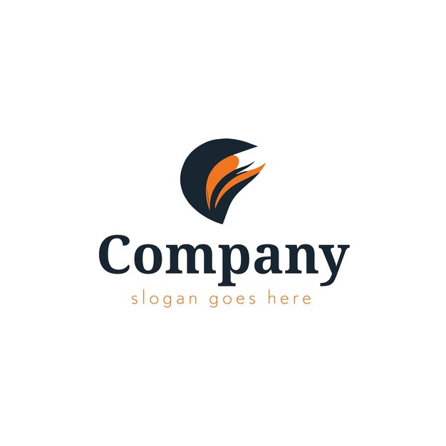 Diseño de logotipo abstracto geométrico