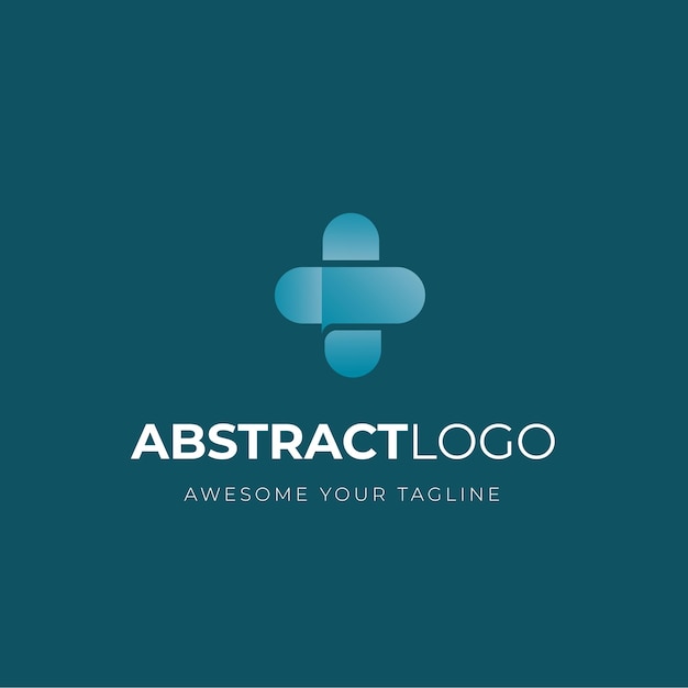 Diseño de logotipo abstracto de negocios