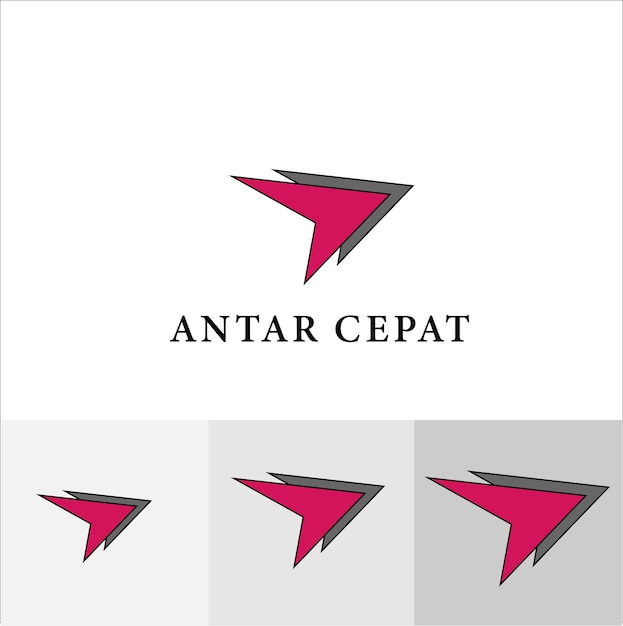diseño de logotipo abstracto, se puede utilizar para marca y empresa