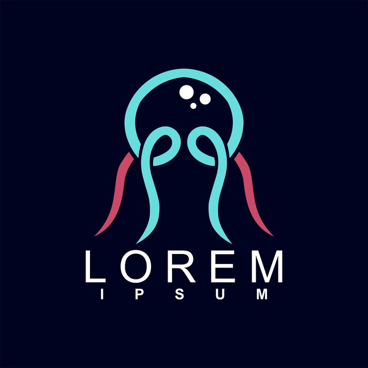 Vector diseño de logotipo abstracto único y característico logotipo geométrico abstracto concepto de logotipo moderno y lindo