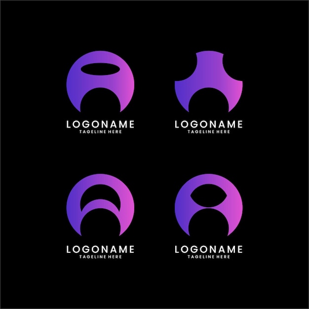Un diseño de logotipo abstracto