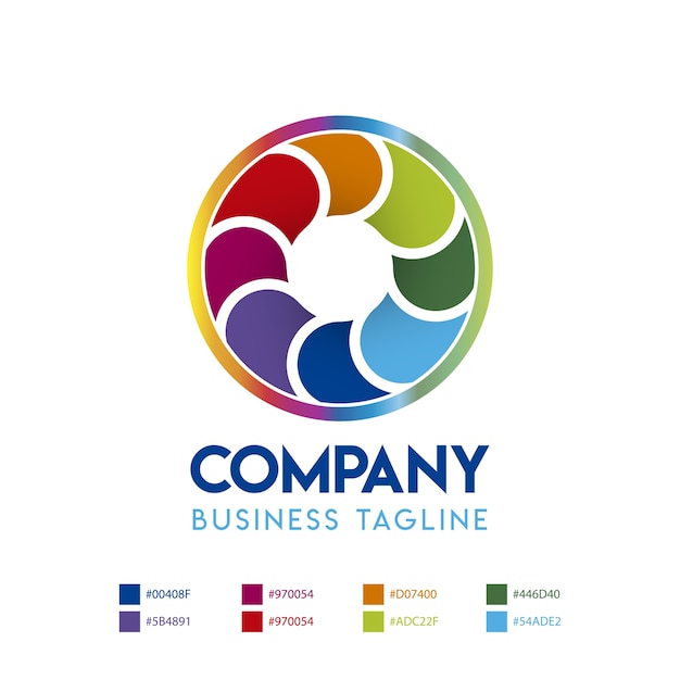 Diseño del logotipo abstracto