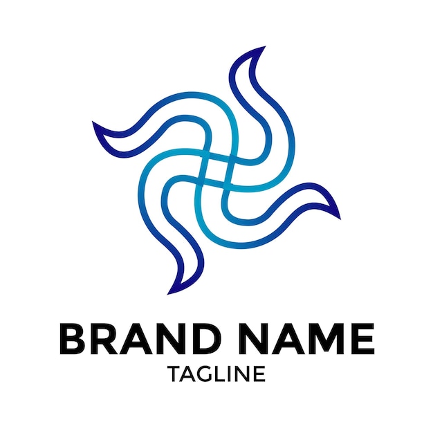Diseño del logotipo abstracto