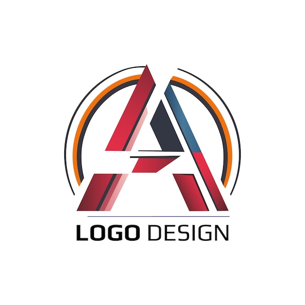 Un diseño de logotipo abstracto
