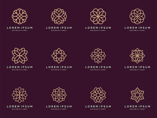 Diseño de logotipo de adorno