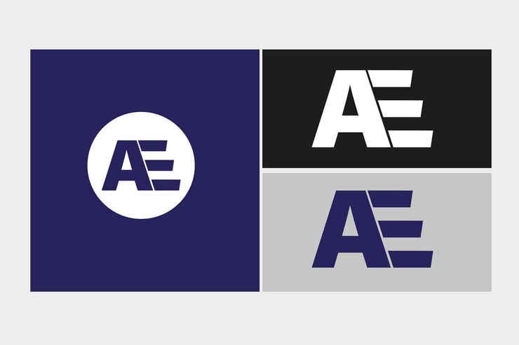 Diseño de logotipo AE