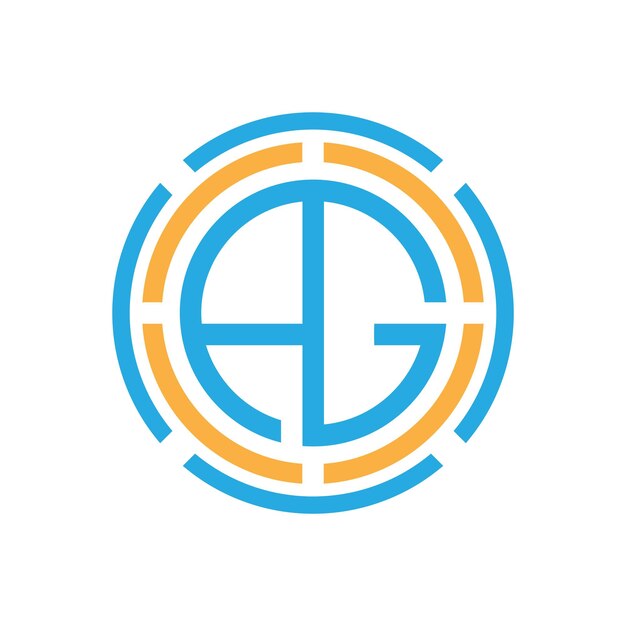 Diseño del logotipo de AG