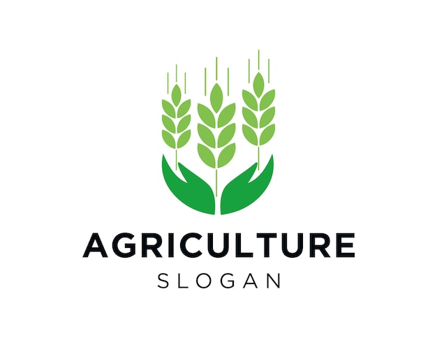 diseño de logotipo de agricultura