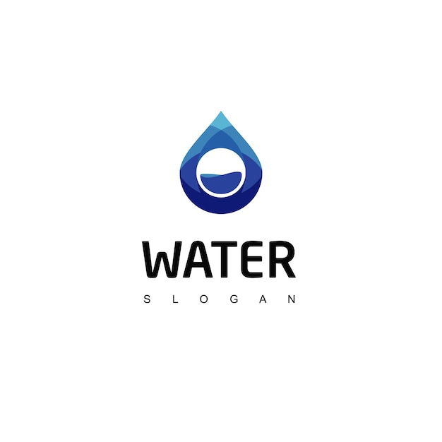 Diseño de logotipo de agua