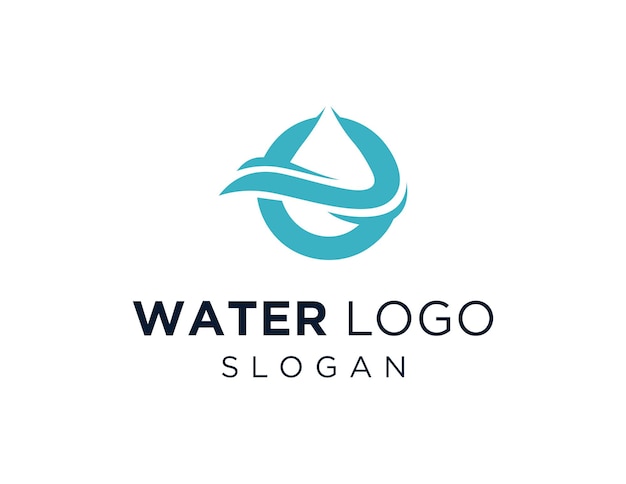 Diseño del logotipo del agua