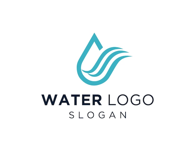 Diseño del logotipo del agua