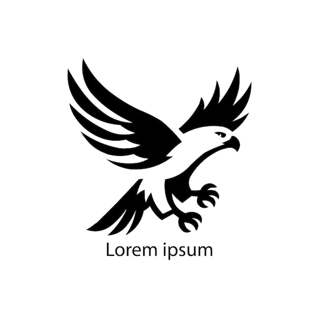 Diseño del logotipo del águila para su marca