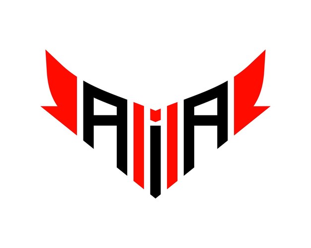 Vector diseño del logotipo de la aia