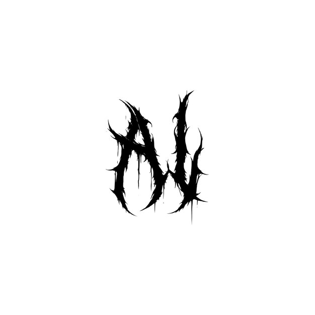 El diseño del logotipo AL monograma letra texto nombre símbolo monocromático logotipo alfabeto carácter logotipo simple