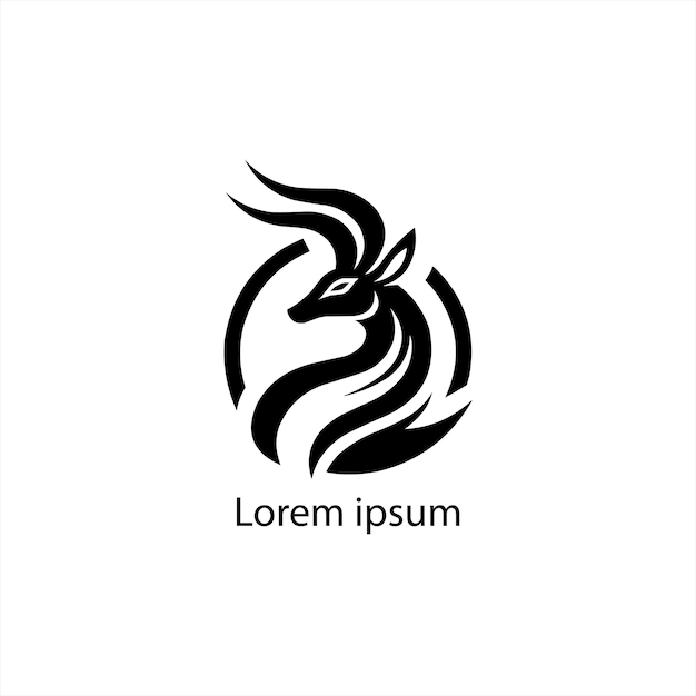 Un diseño de logotipo de animal para la marca