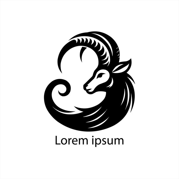 un diseño de logotipo de animal para la marca