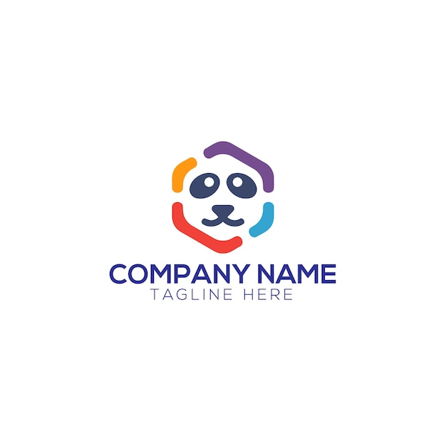 Diseño de logotipo de animal moderno gratis