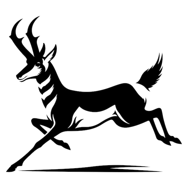 Diseño del logotipo de Antelope Antelope Arte vectorial y gráficos
