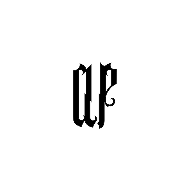 El diseño del logotipo AP monograma letra texto nombre símbolo monocromo logotipo carácter alfabeto logotipo simple