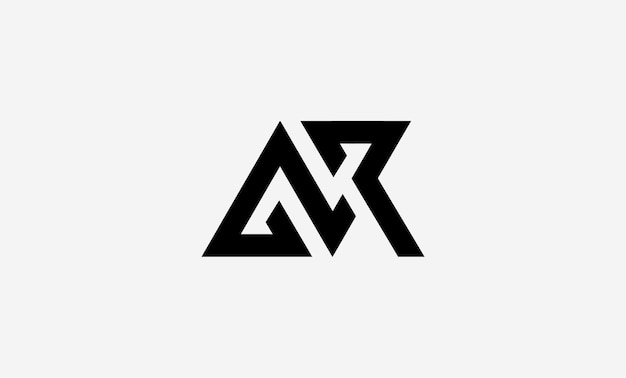 DISEÑO DE LOGOTIPO AR monograma