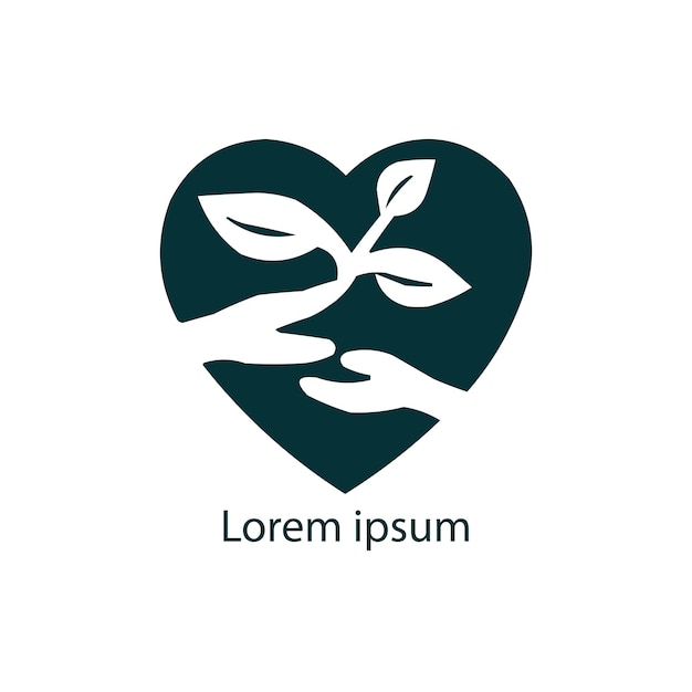 un diseño de logotipo de árbol de yoga