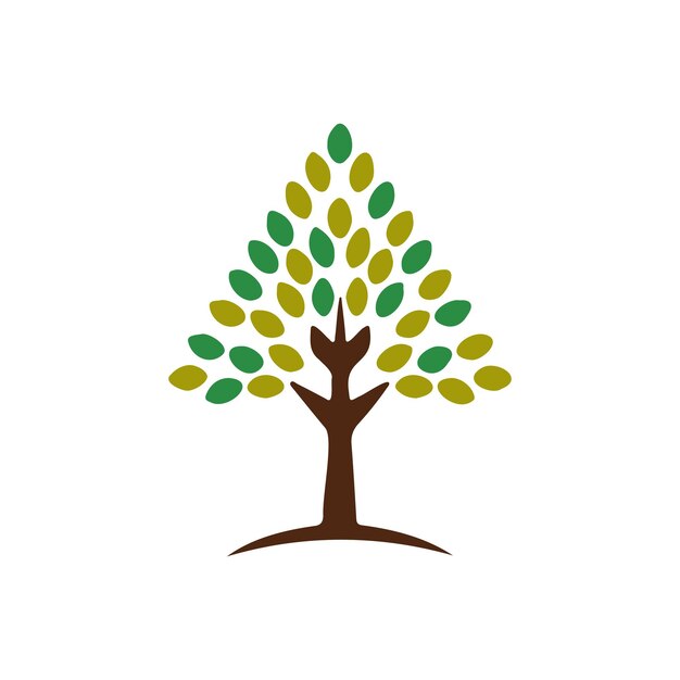 Diseño del logotipo del árbol