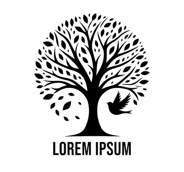 Diseño de un logotipo de árbol