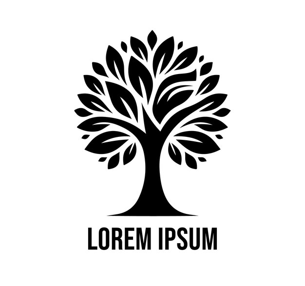 Diseño de un logotipo de árbol
