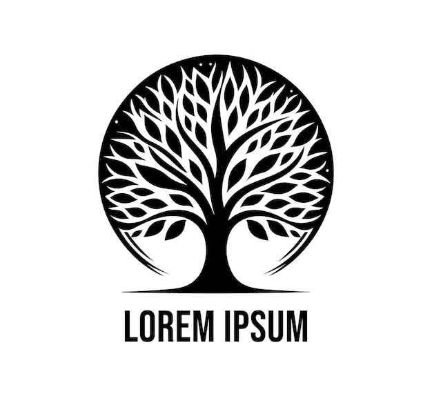 Diseño de un logotipo de árbol