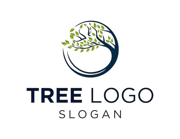 Diseño de logotipo de árbol
