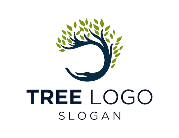 Diseño de logotipo de árbol