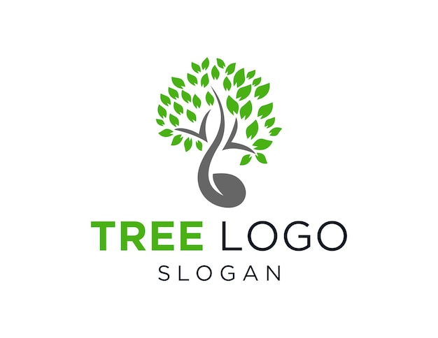 Diseño de logotipo de árbol