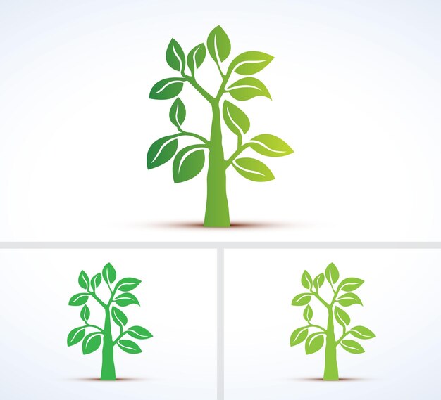 Diseño del logotipo del árbol